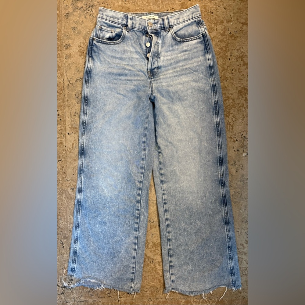 PacSun Women's Light Blue Jeans button Fly